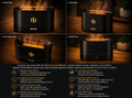 Flame Aroma Diffuser Feature Showcase