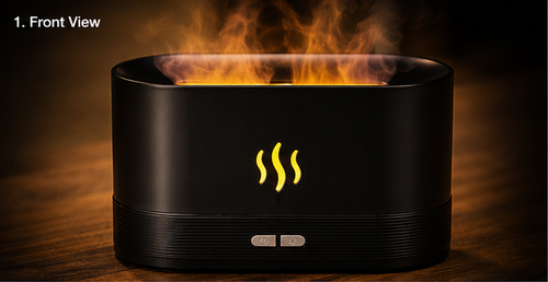 Flame Aroma Diffuser Feature Showcase