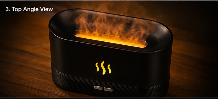 Flame Aroma Diffuser Feature Showcase