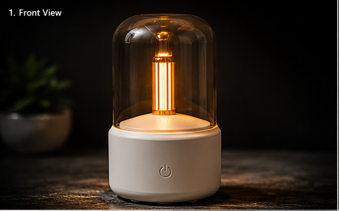 Warm Flame Aroma Diffuser Showcase
