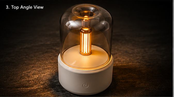 Warm Flame Aroma Diffuser Showcase