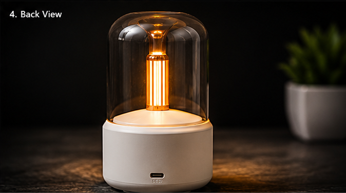 Warm Flame Aroma Diffuser Showcase