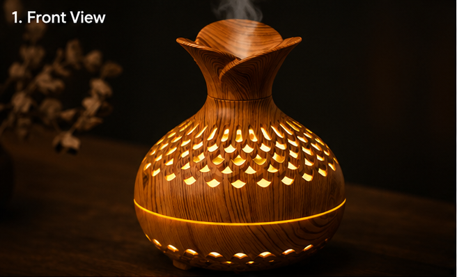 Wood Grain Diffuser Showcase