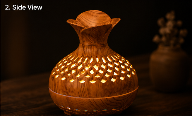 Wood Grain Diffuser Showcase