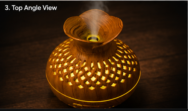 Wood Grain Diffuser Showcase