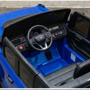 blue adventure ready ride on suv