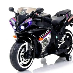 leotoon electronic police patrol motorcycle ride on