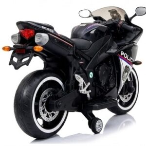 leotoon electronic police patrol motorcycle ride on