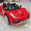 star toys red convertible electric ride on car (gt edition)